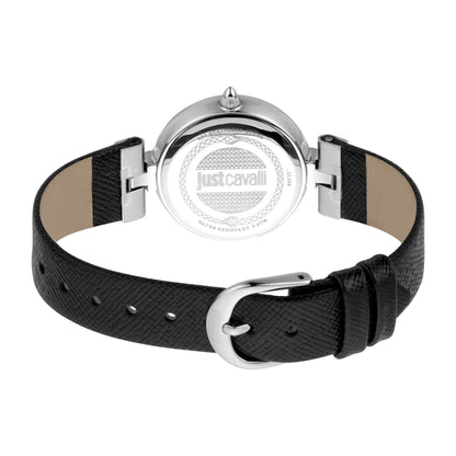 JUST CAVALLI TIME JC1L159L0015 Analoguhr Armbanduhr 20 mm Silber