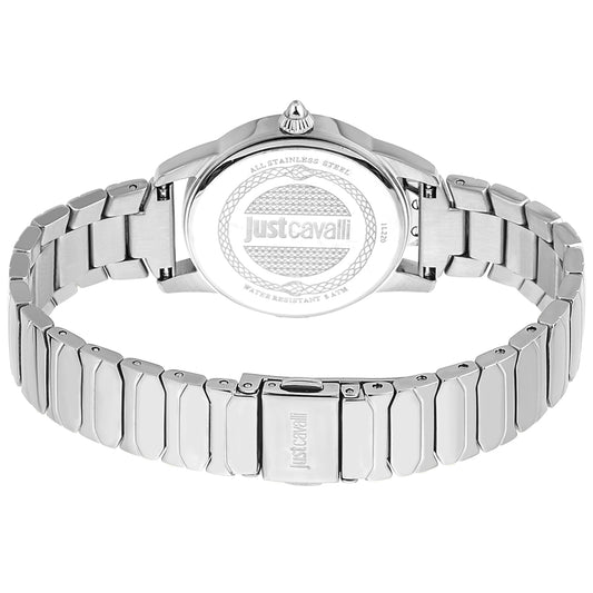 JUST CAVALLI TIME JC1L220M0225 Analoguhr Armbanduhr 38 mm Silber