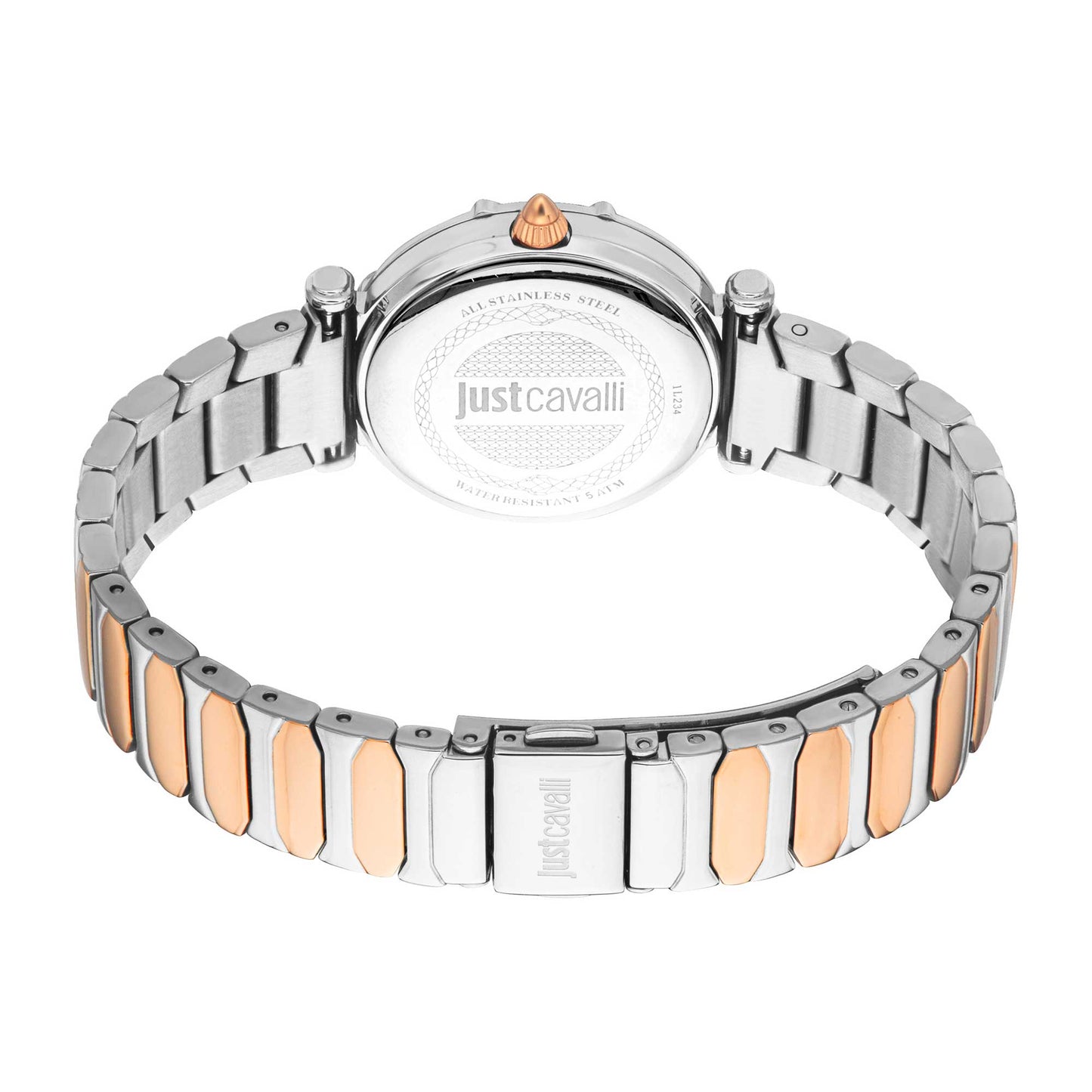 JUST CAVALLI TIME JC1L234M0265 Analoguhr Armbanduhr 20 mm Silber ansicht-2