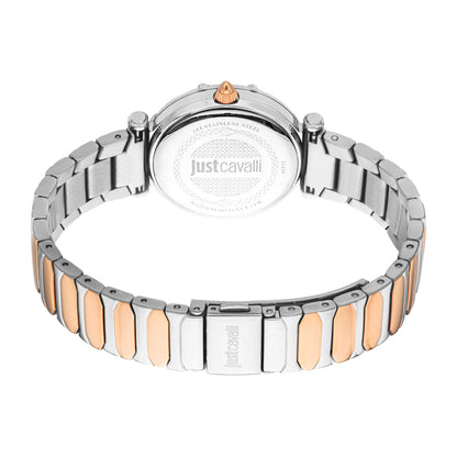 JUST CAVALLI TIME JC1L234M0265 Analoguhr Armbanduhr 20 mm Silber ansicht-2