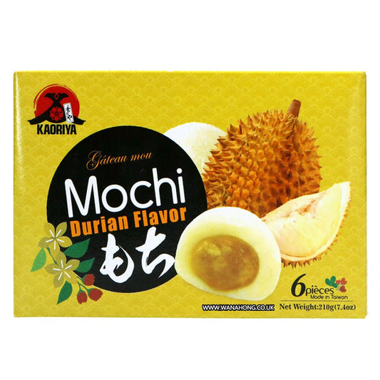 Kaoriya Mochi Durian Flavour 210g - Candyshop.ch