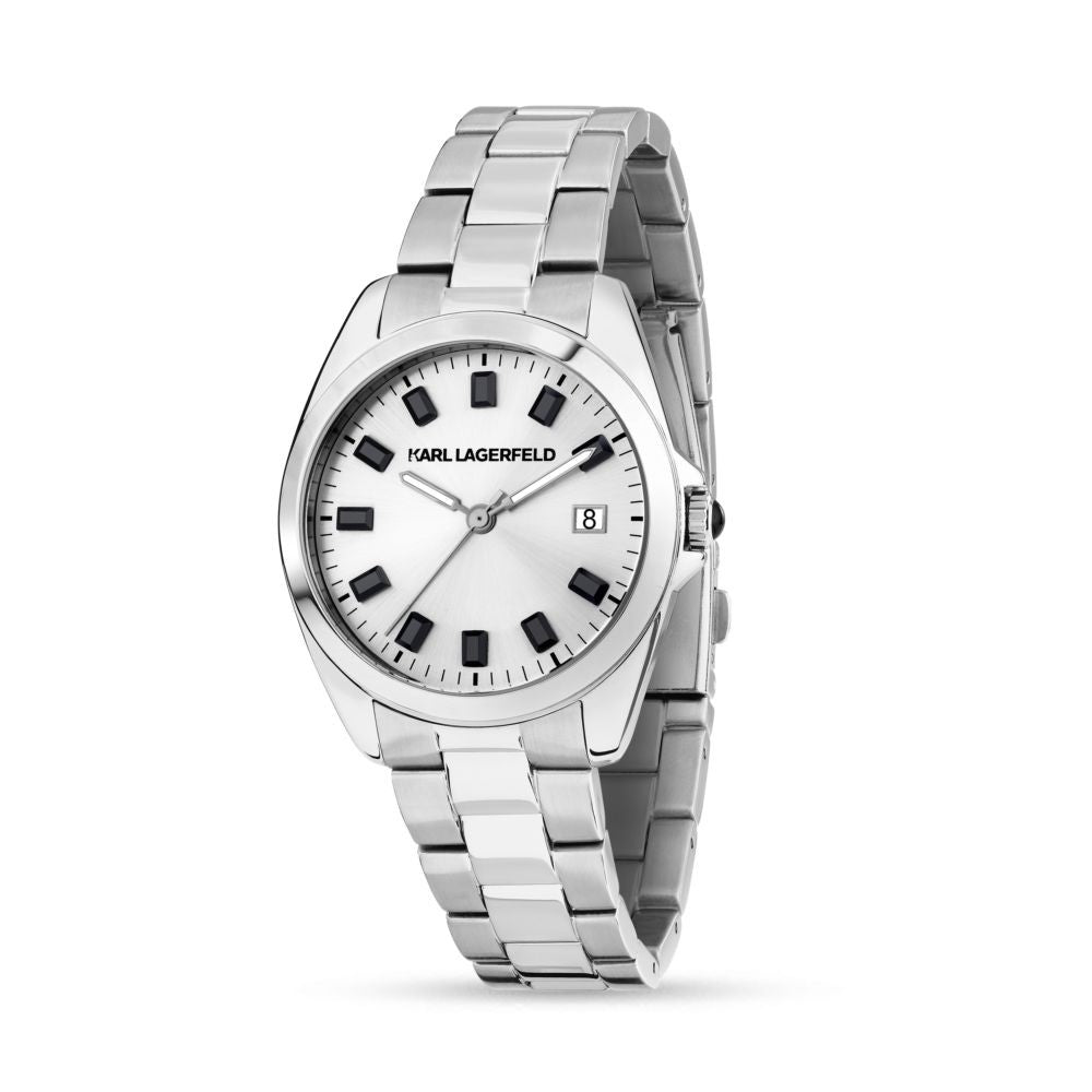 KARL LAGERFELD R0553101514 Armbanduhr Silber