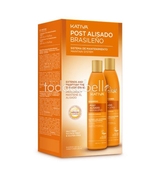 Kativa Profesional Post Alisado Lote 2 Piezas