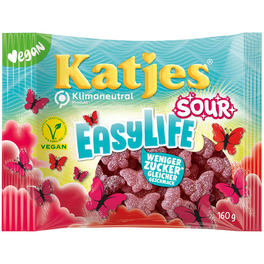 Katjes EasyLife Sour 160g - Candyshop.ch