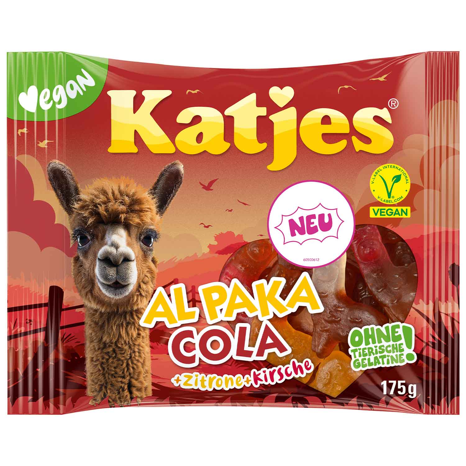 Katjes Al Paka Cola+Zitrone+Kirsche 175g Fruchtgummi - Candyshop.ch