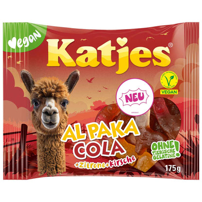 Katjes Al Paka Cola+Zitrone+Kirsche 175g Fruchtgummi - Candyshop.ch