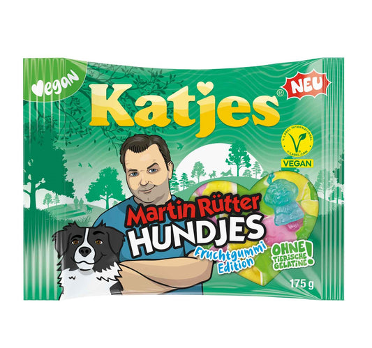 Katjes Martin Rütter Hundjes Fruchtgummi 175g Fruchtgummimischung