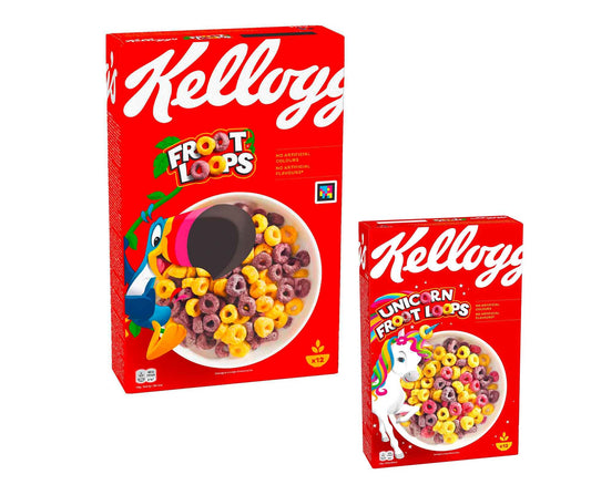 Kellogg's Froot Loops 375g Bunte Frühstückscerealien