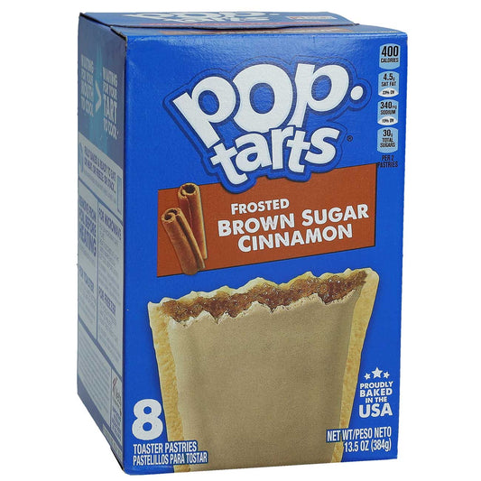 Kellogg's Pop-Tarts Frosted Brown Sugar Cinnamon 8er - Candyshop.ch