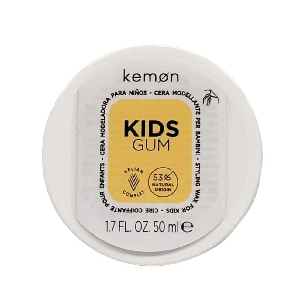 Kemon Kemon, Kids Gum, Haarstylingwachs, Mittel, 50 ml Regular
