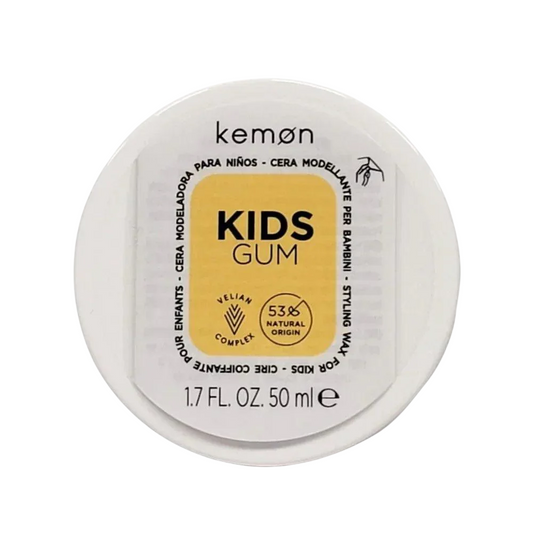 Kemon Kemon, Kids Gum, Haarstylingwachs, Mittel, 50 ml Regular