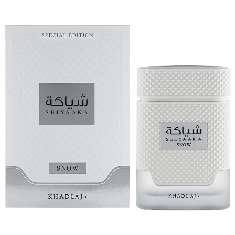 Khadlaj Khadlaj, Shiyaaka Snow, Eau de Parfum, Für Männer, 100 ml Regular