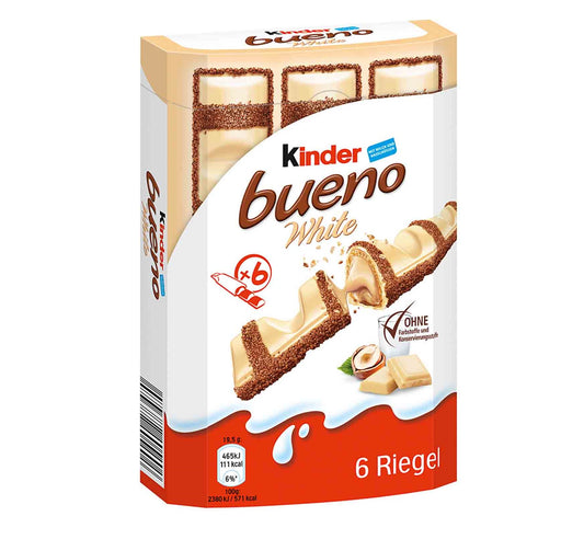 kinder bueno White 6er