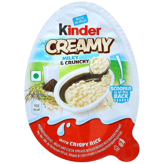 kinder Creamy Milky & Crunchy 19g - Candyshop.ch