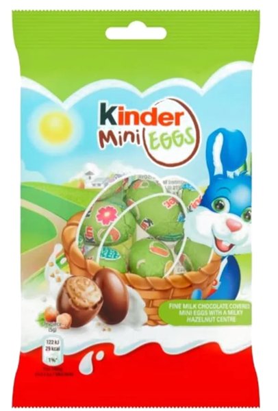 kinder Mini Eggs kinder Schokolade Ostern 75g - Candyshop.ch