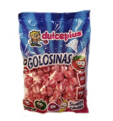 Dulceplus Jelly Twist Red Kisses 1 Kg