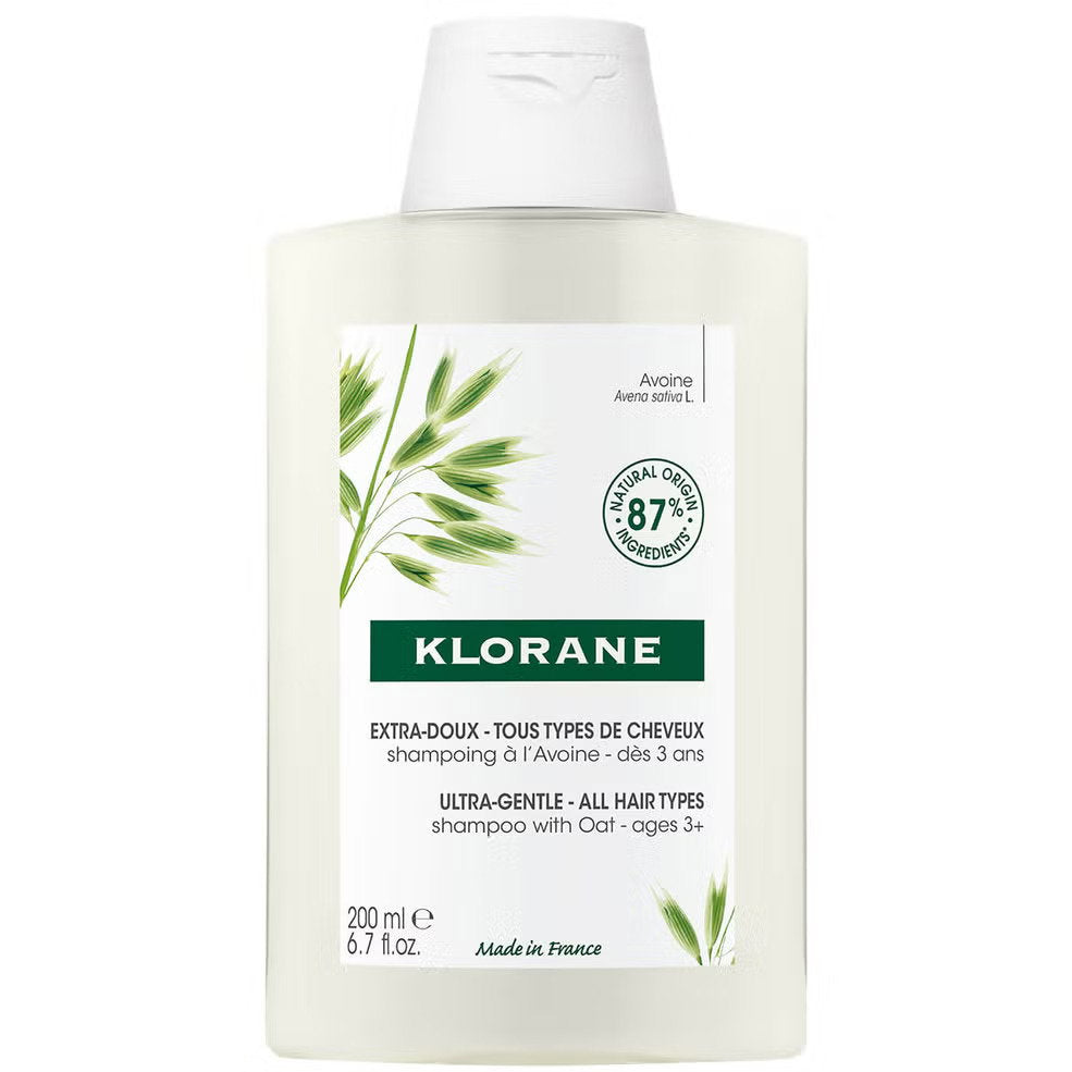 Klorane Klorane, Oat Milk, Haarshampoo, Sanfte Reinigung, 200 ml Regular