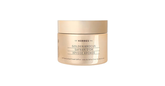 Korres Korres, Golden Krocus, Aufpolstern, Sahne, Für Gesicht & Hals, 50 ml Regular