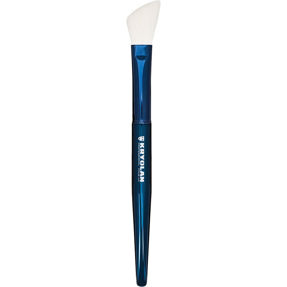 Kryolan Blue Master Angled Blush Brush