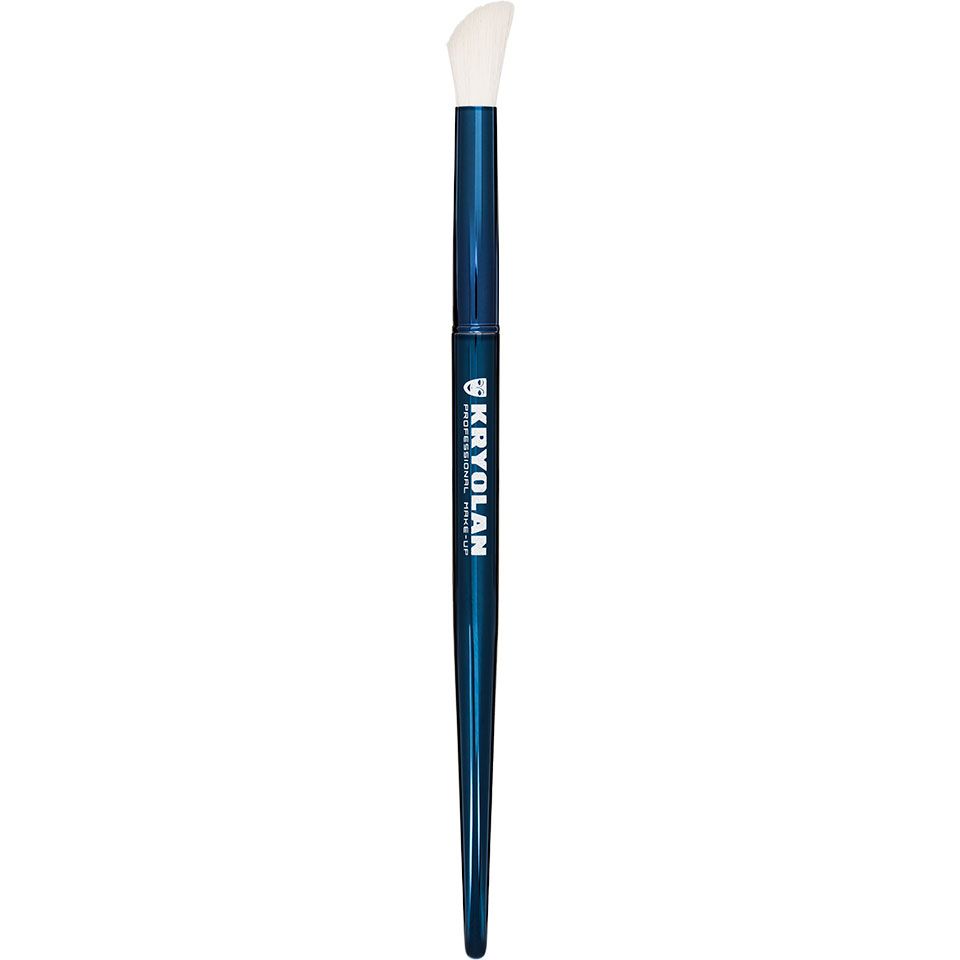 Kryolan Blue Master Angled Eye Brush