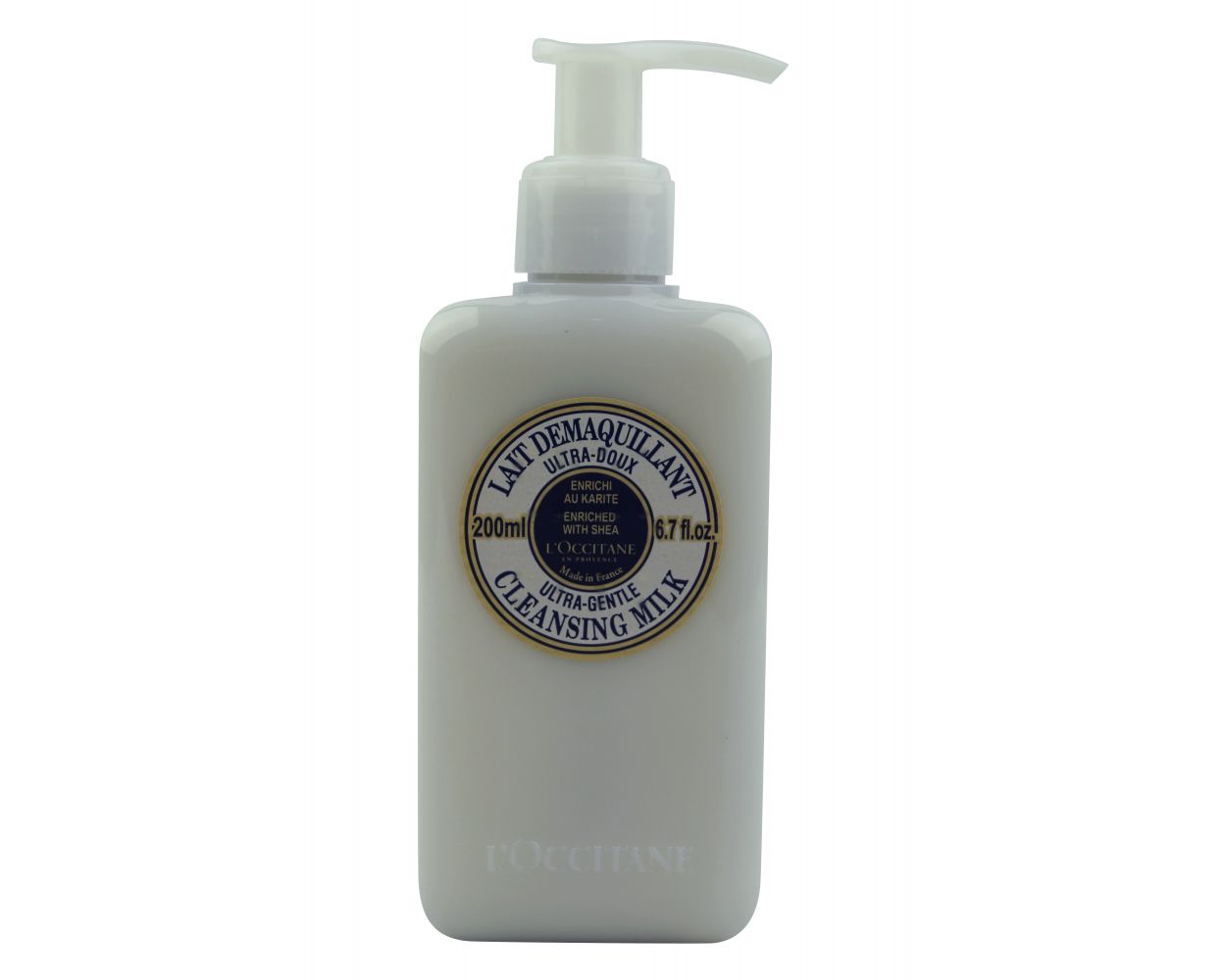 L'Occitane en Provence, Ultra Gentle, Reinigungsmilch, Für das Gesicht, 200 ml