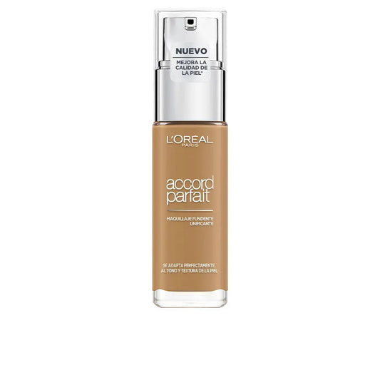 L`Oreal Paris L'Oreal Paris, Accord Parfait, Flüssige Grundierung, 10 T/W, Tiefgold, 30 ml Regular