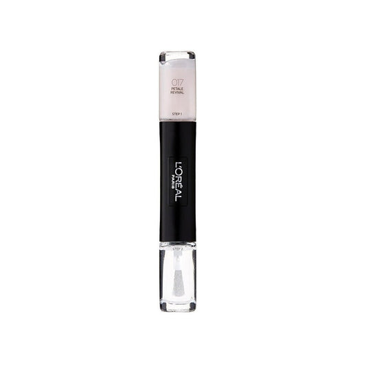 L`Oreal Paris L'Oreal Paris, Infallible, Gel-Effekt, Nagellack 2-in-1, 017, Petale Wiederbelebung, 2 x, 5 ml Regular