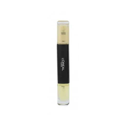 L`Oreal Paris L'Oreal Paris, Infallible, Nagellack 2-in-1, 041, Banane auf 8 auf, 2 x, 5 ml Regular