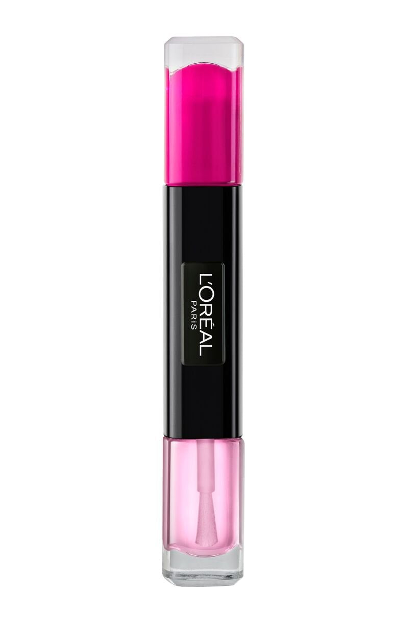 L`Oreal Paris L'Oreal Paris, Infallible, Nagellack 2-in-1, 132, Rosa Farbe, 2 x, 5 ml Regular