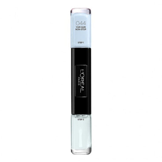 L`Oreal Paris L'Oreal Paris, Infallible, Nagellack 2-in-1, 44, Yum Gum Non-Stop, 2 x, 5 ml Regular