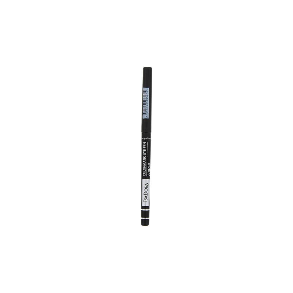 IsaDora IsaDora, Colormatic, Einziehbar, Kajal Augenstift, 20, Schwarz, 0.28 g Regular