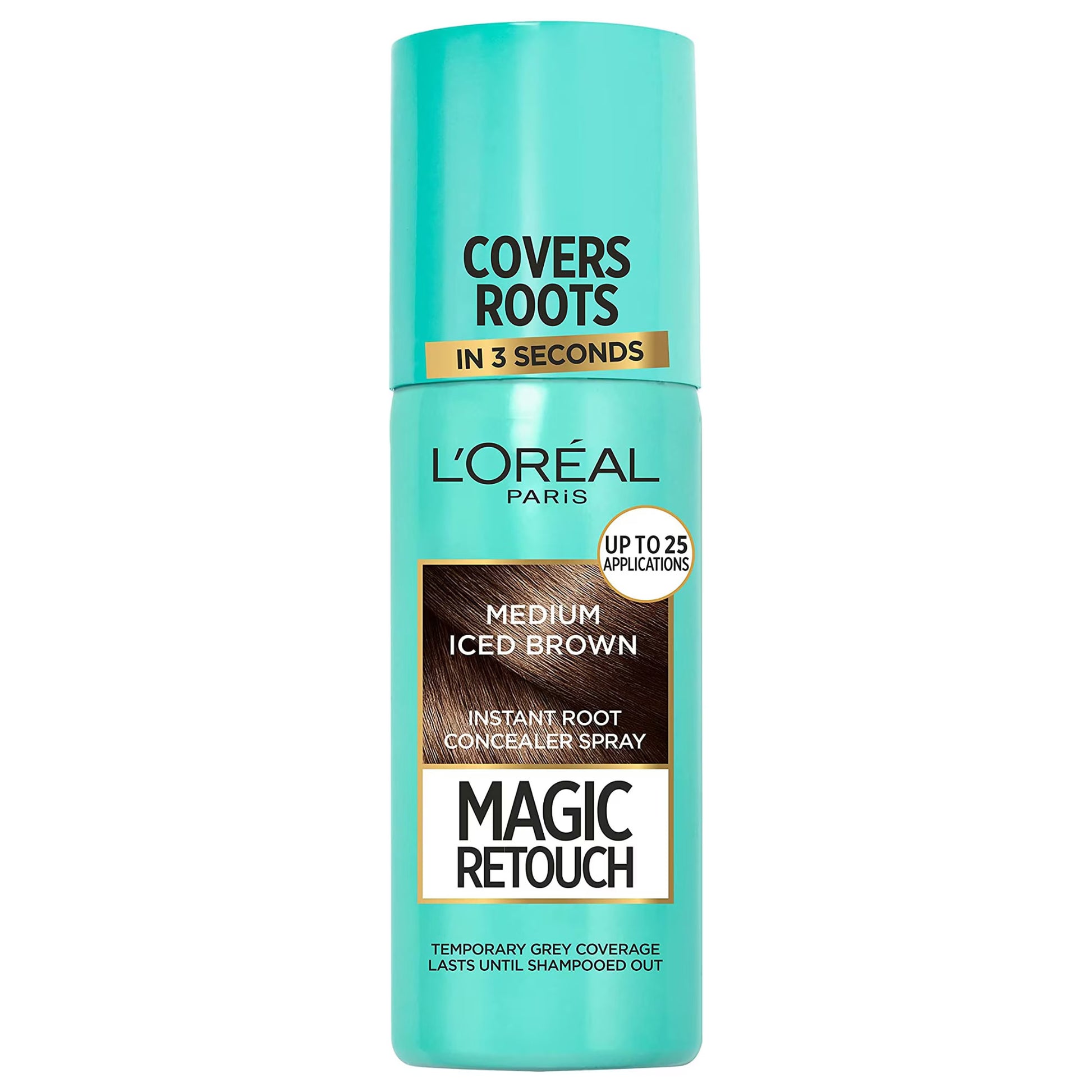 L`Oreal Paris L'Oreal Paris, Magic Retouch, Ansatzspray, Medium Iced Brown, 75 ml Regular