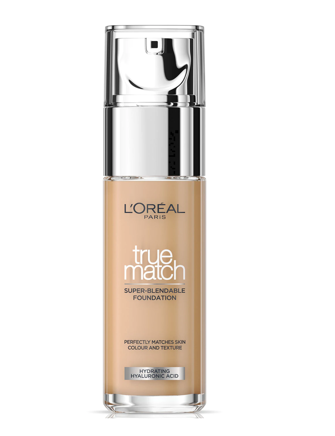L'Oreal Paris, True Match Super-Blendable, Hyaluronsäure, Flüssige Grundierung, 3R3C, Rosébeige, 30 ml