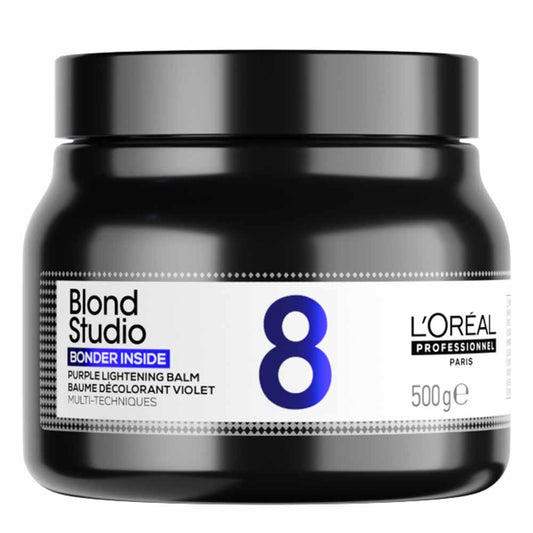 L`Oreal Professionnel L'Oreal Professionnel, Blond Studio 8, Aufhellen, Haaroxidationscreme, 500 ml Regular