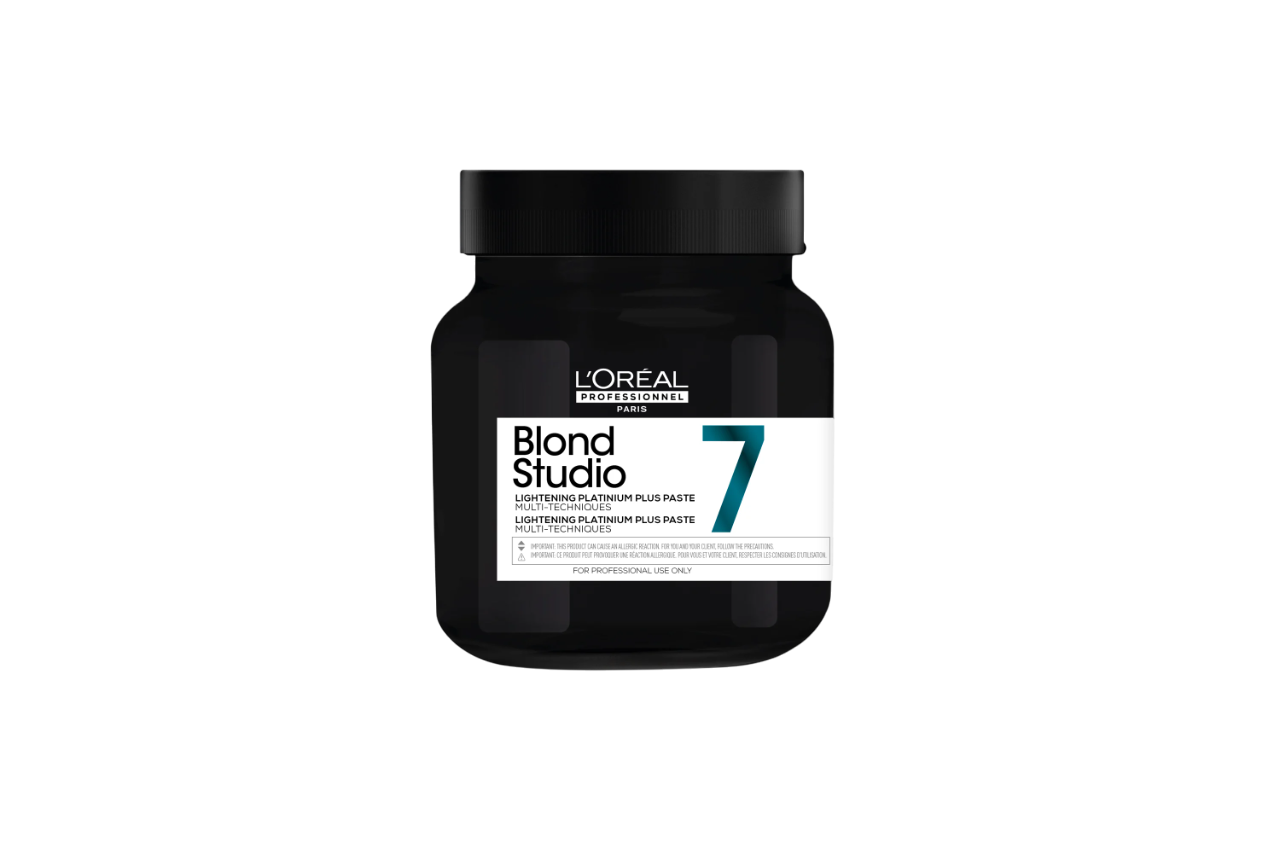 L`Oreal Professionnel L'Oreal Professionnel, Blond Studio Platinium Plus 7, Hervorhebung, Haaroxidationspulver, 500 g Regular