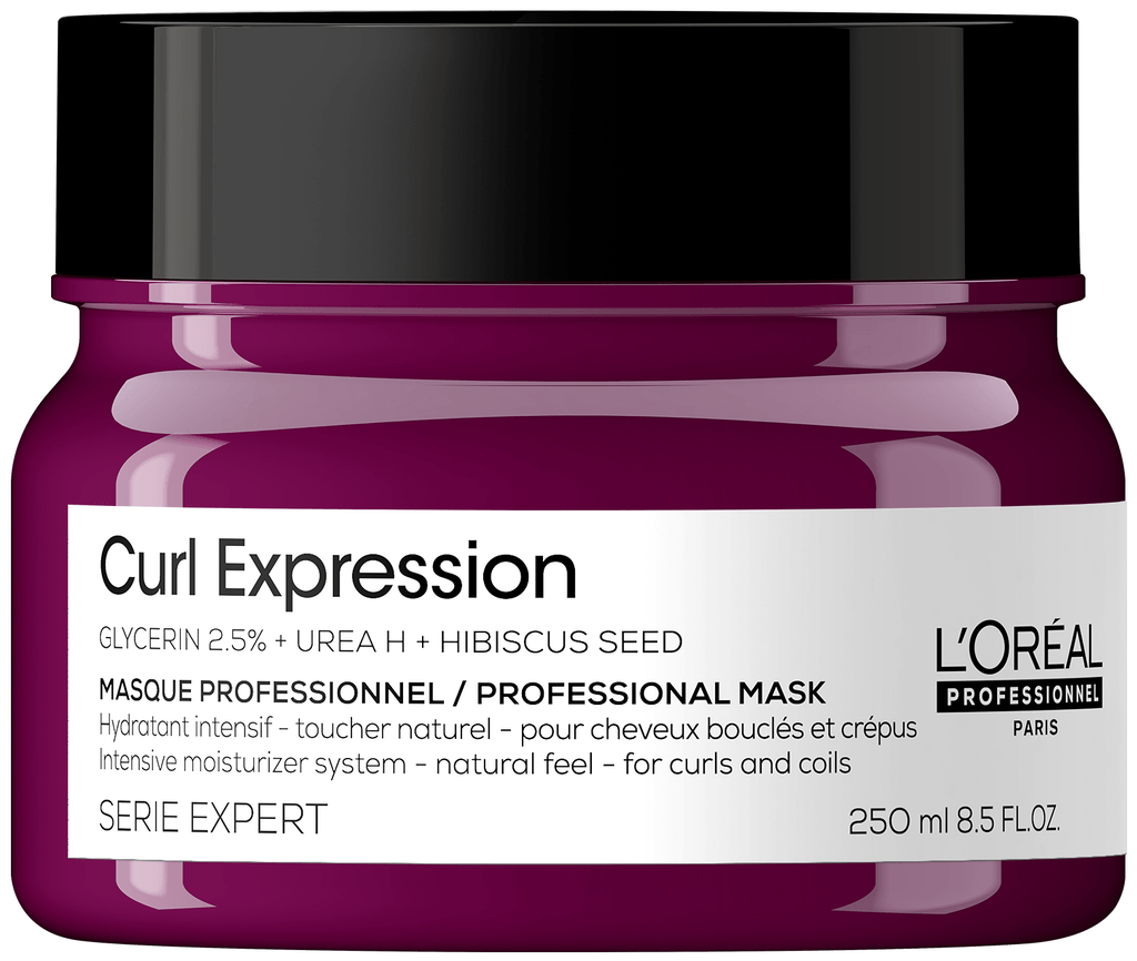 L`Oreal Professionnel L'Oreal Professionnel, Serie Expert Curl Expression, Glycerin 2,5% + Harnstoff H + Hibiskussamen, Haarb