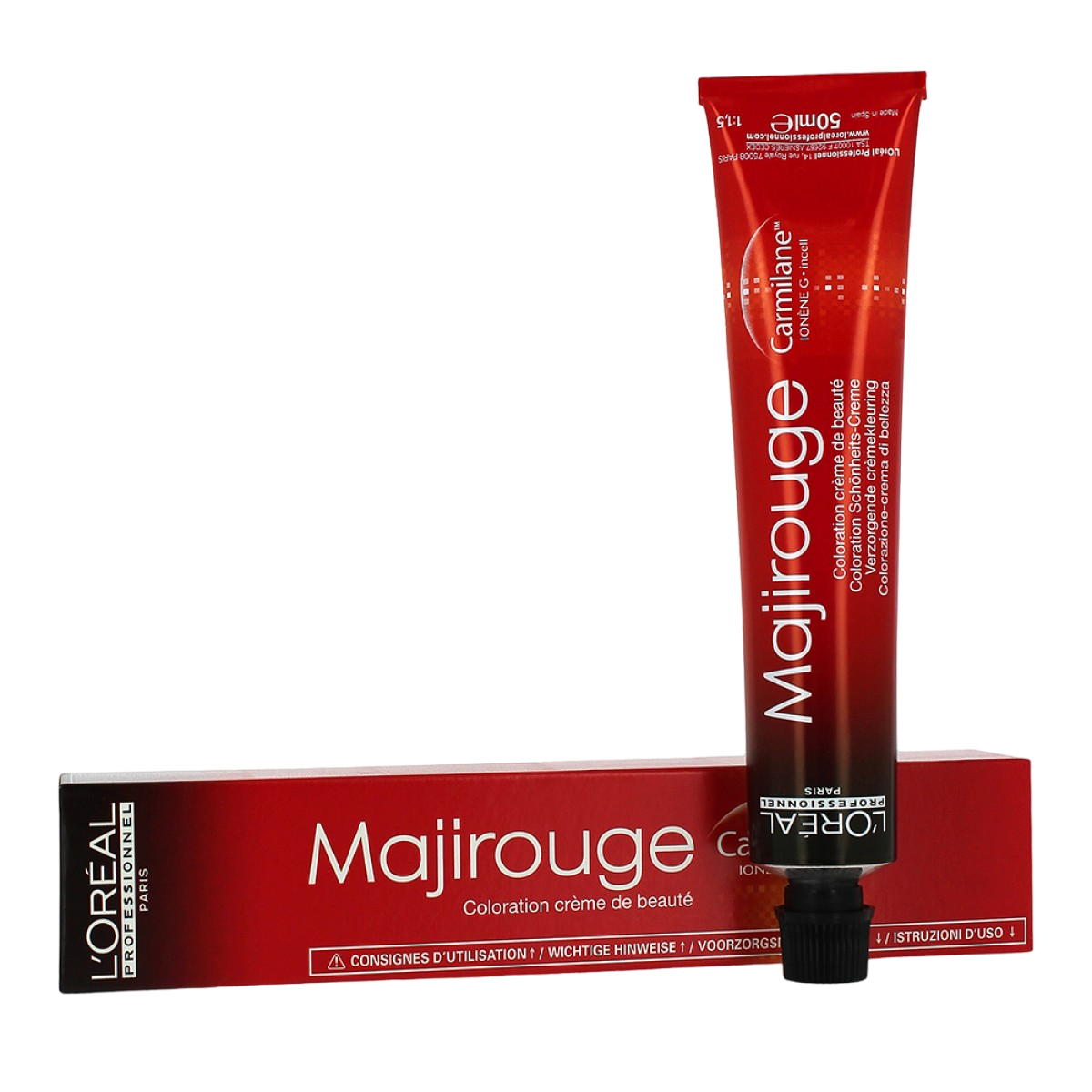 L`Oreal Professionnel L'Oreal Professionnel Majirouge Permanente Haarfarbe C 6.66 Dark Extra Red Blonde 50 ml
