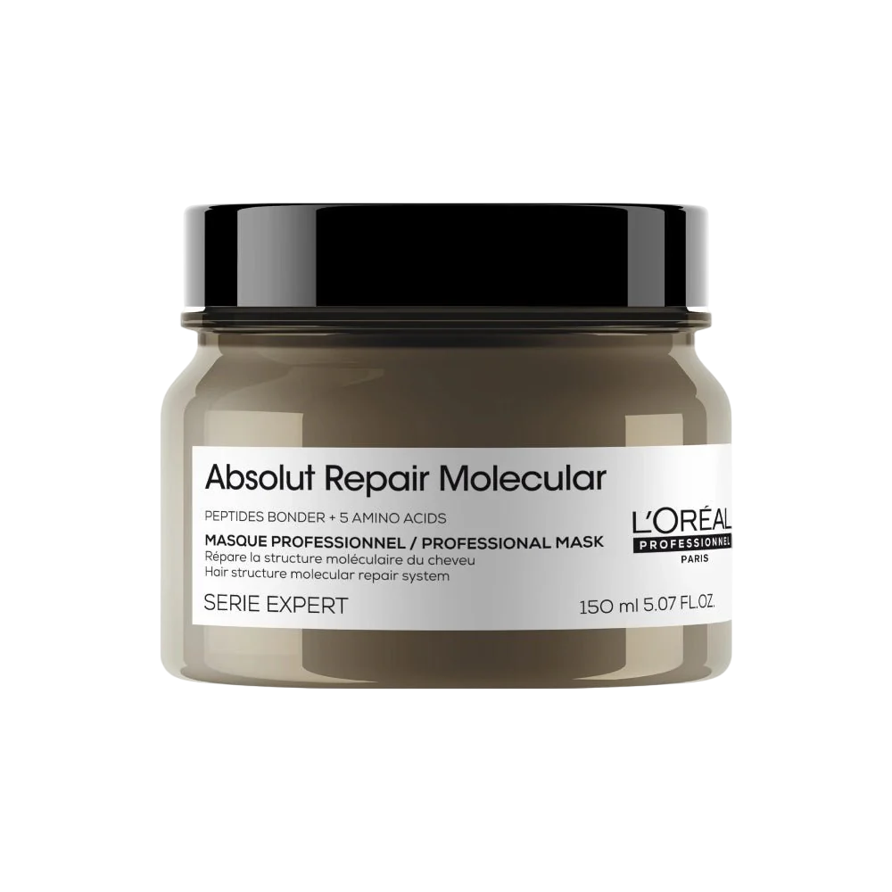 L`Oreal Professionnel L'Oreal Professionnel, Serie Expert Absolut Repair Molecular, Haarbehandlungs-Crememaske, Zur Reparatur