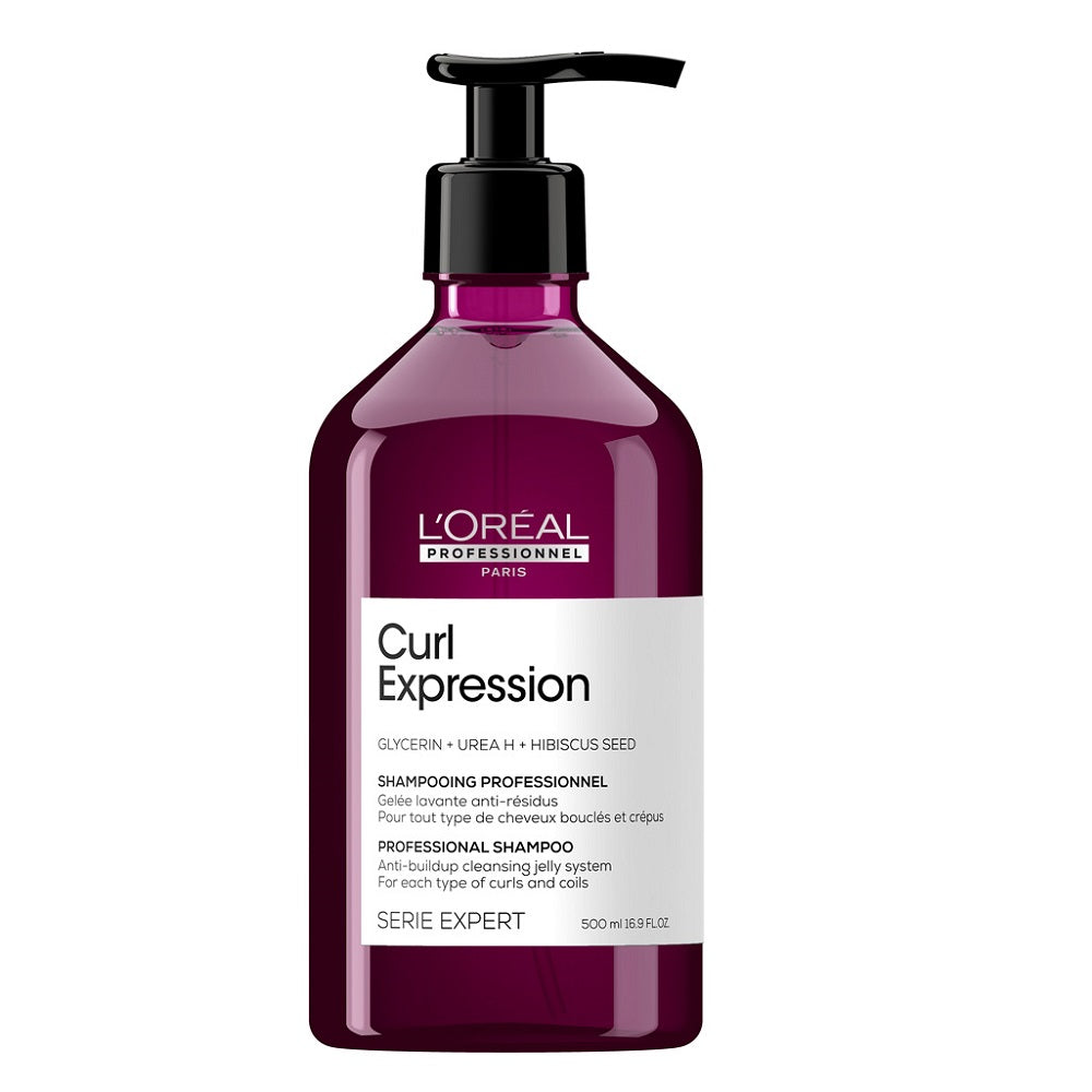 L`Oreal Professionnel L'Oreal Professionnel, Serie Expert Curl Expression, Glycerin + Harnstoff H + Hibiskussamen, Haarshampo