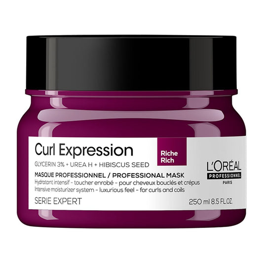 L`Oreal Professionnel L'Oreal Professionnel, Serie Expert Curl Expression Rich, Glycerin 3% + Harnstoff H + Hibiskussamen, Ha