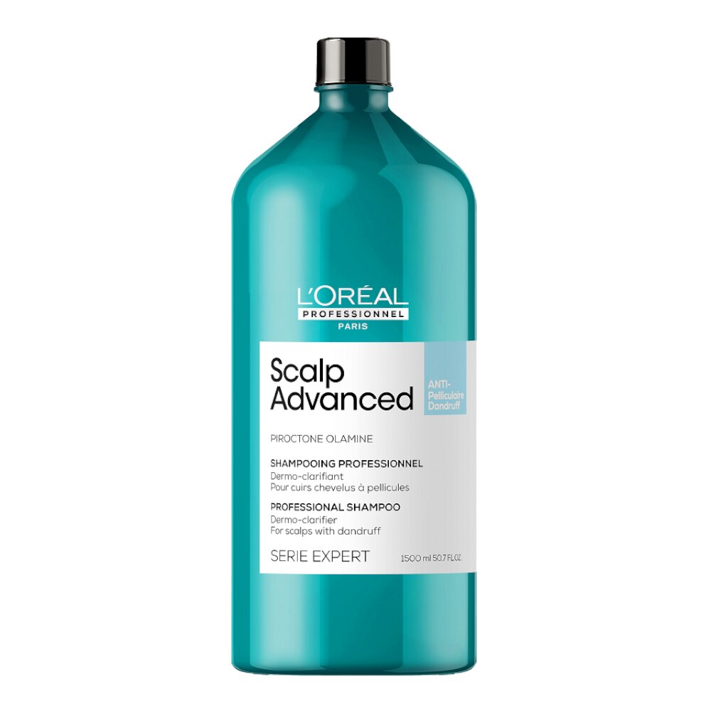 L`Oreal Professionnel L'Oreal Professionnel, Serie Expert Scalp Advanced, Haarshampoo, Antischuppen, 1500 ml Regular