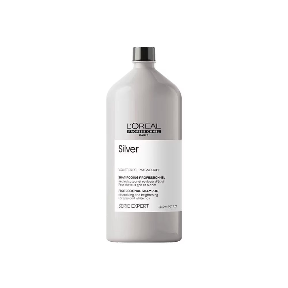 L`Oreal Professionnel L'Oreal Professionnel, Serie Expert Silver, Haarshampoo, Neutralisierend & Aufhellend, 1500 ml Regular