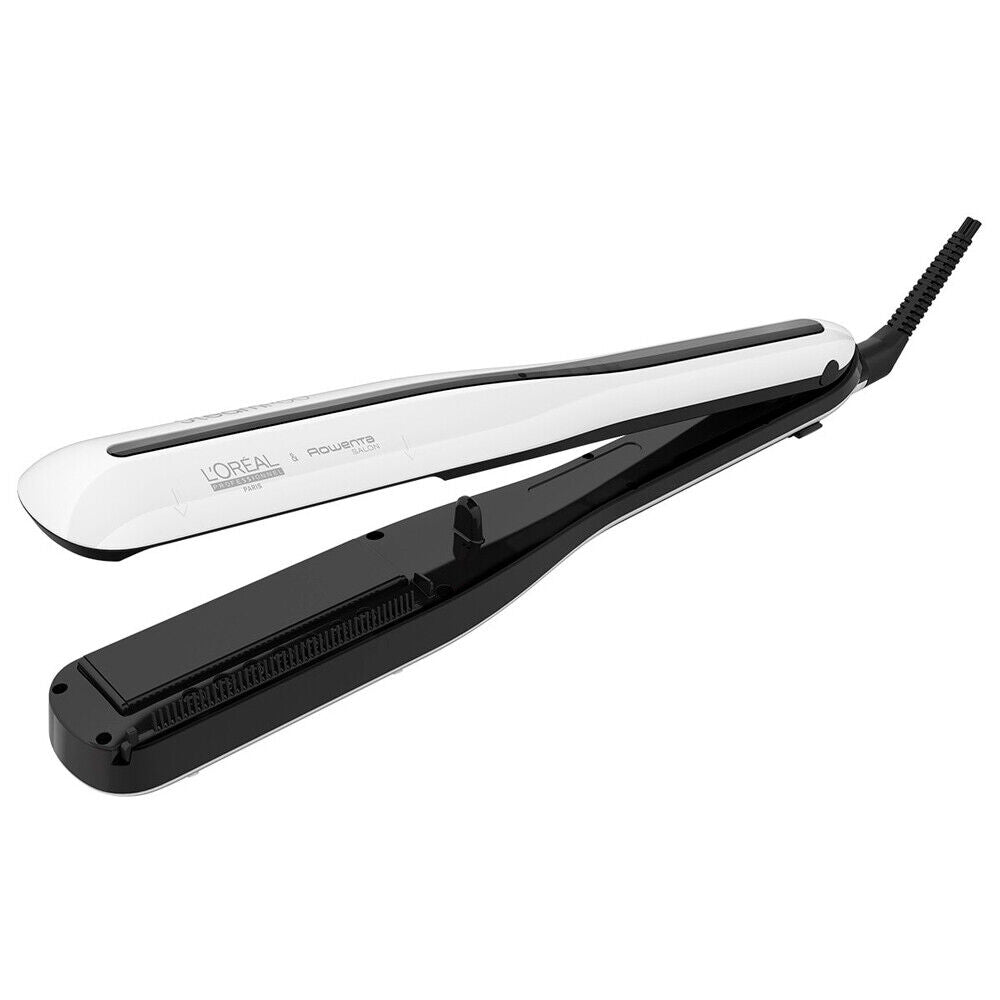 L`Oreal Professionnel L'Oreal Professionnel, SteamPod, Elektrischer Mini-Dampf-Haarglätter, Schwarz/Weiß Regular