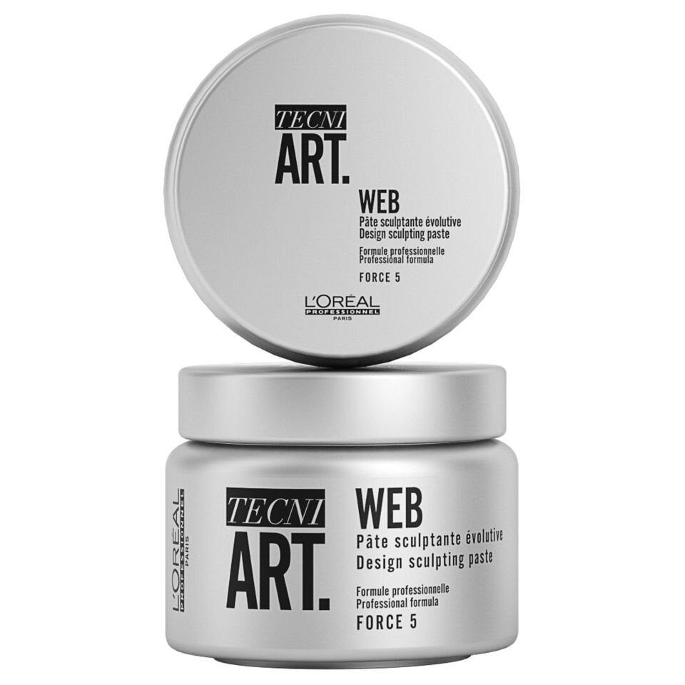 L`Oreal Professionnel L'Oreal Professionnel, Tecni Art Web Design, Haarstylingpaste, Matt, Fester Halt, Für Haare, 150 g Regu