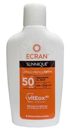 ECRAN ECRAN Sunnique Leche Protectora Sonnenschutz SPF 50 200 ml Lotion Sonnenpflege