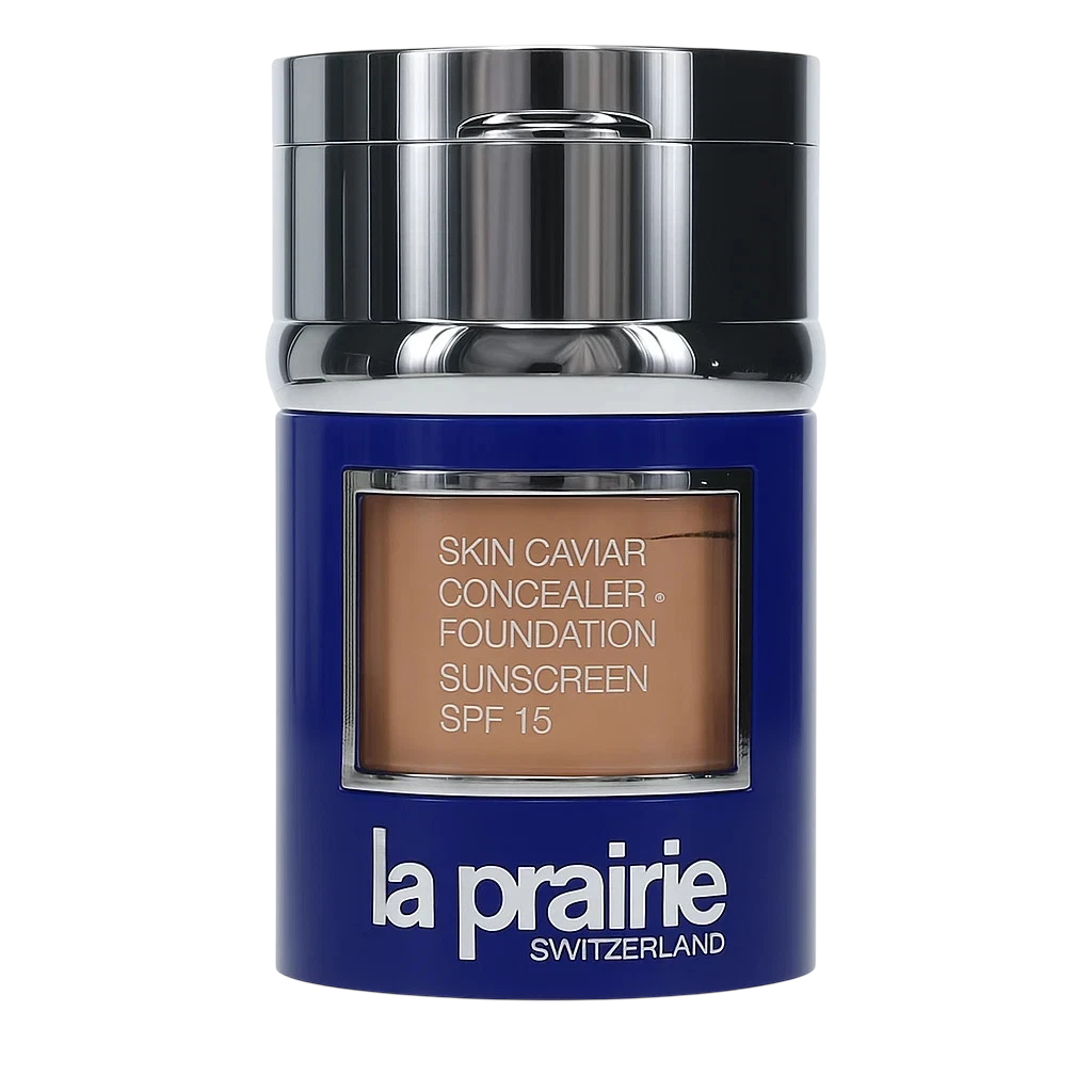 La Prairie La Prairie, Skin Caviar, Hohe Abdeckung, Flüssige Grundierung, NW-40, Mandelbeige, SPF 15, Nachfüllen, 15 ml *Test