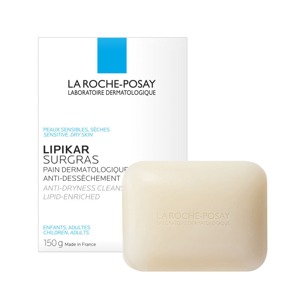 La Roche-Posay La Roche-Posay Lipikar Surgras Seifenstück mit Niacinamid gegen Trockenheit 150 g Tester