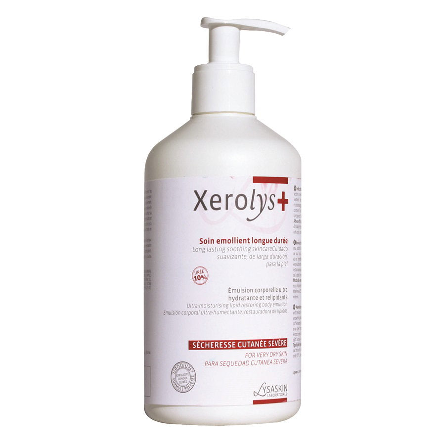 Lab Lysaskin Lab Lysaskin, Xerolys 10, Urodium, Emolliens, Täglich, Emulsion, Für das Gesicht, 500 ml Regular