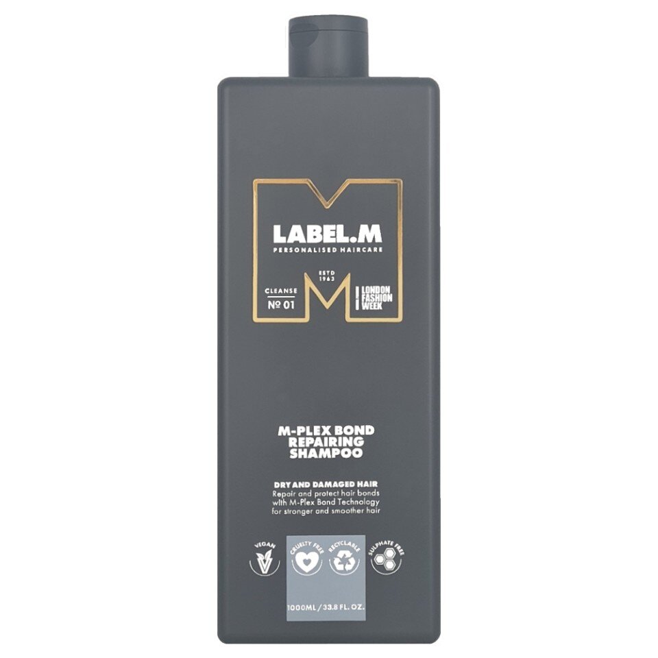 Label.M Label.M, M-Plex, Haarshampoo, Bindungsreparatur, 1000 ml Regular