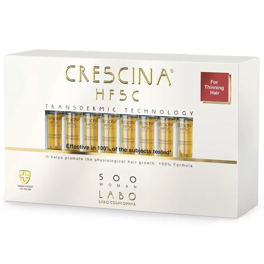 Labo Cosprophar Suisse Labo Cosprophar Suisse, Crescina, Transdermic HFSC 500, Zur Wachstumsstimulation, Ampullen Behandlungs